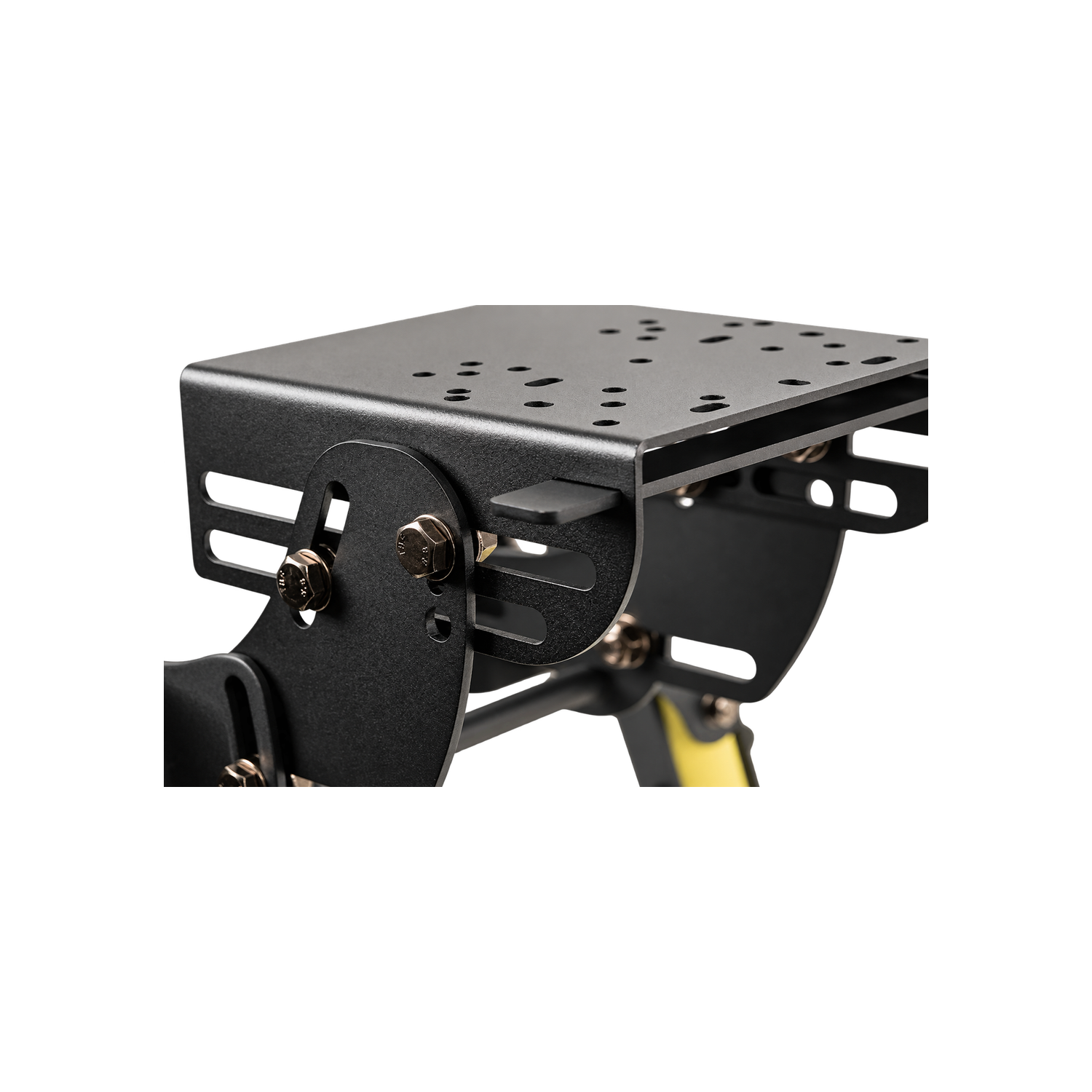 Adjustable wheel-base mount on the CSL Cockpit V1.5